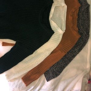 Oversized sweaters